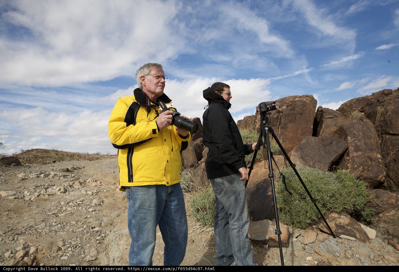 Photographers at Joshua Tree National Park