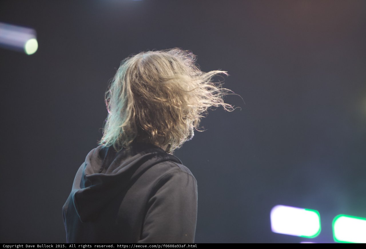 Hair Blowing Artistic Back Shot