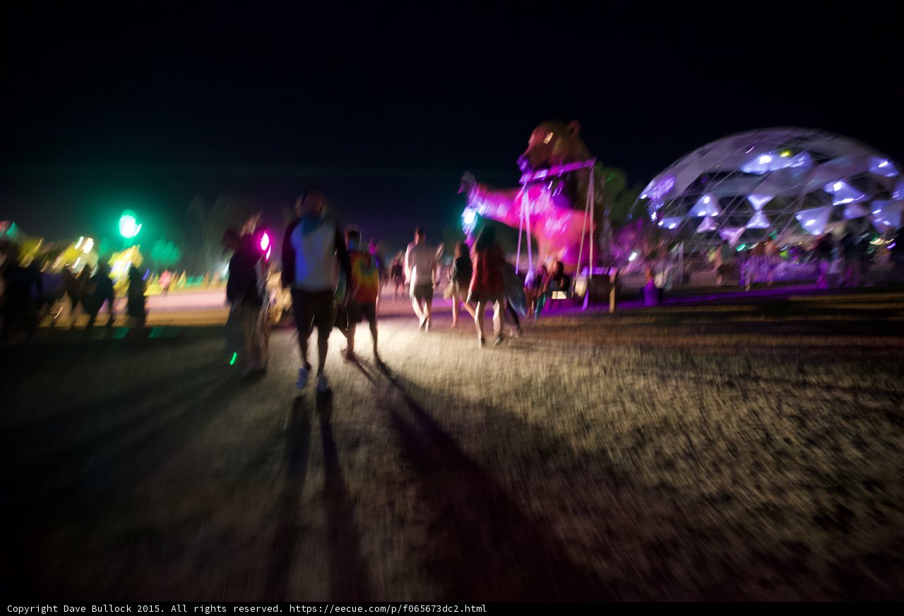 Motion Blur Festival Night