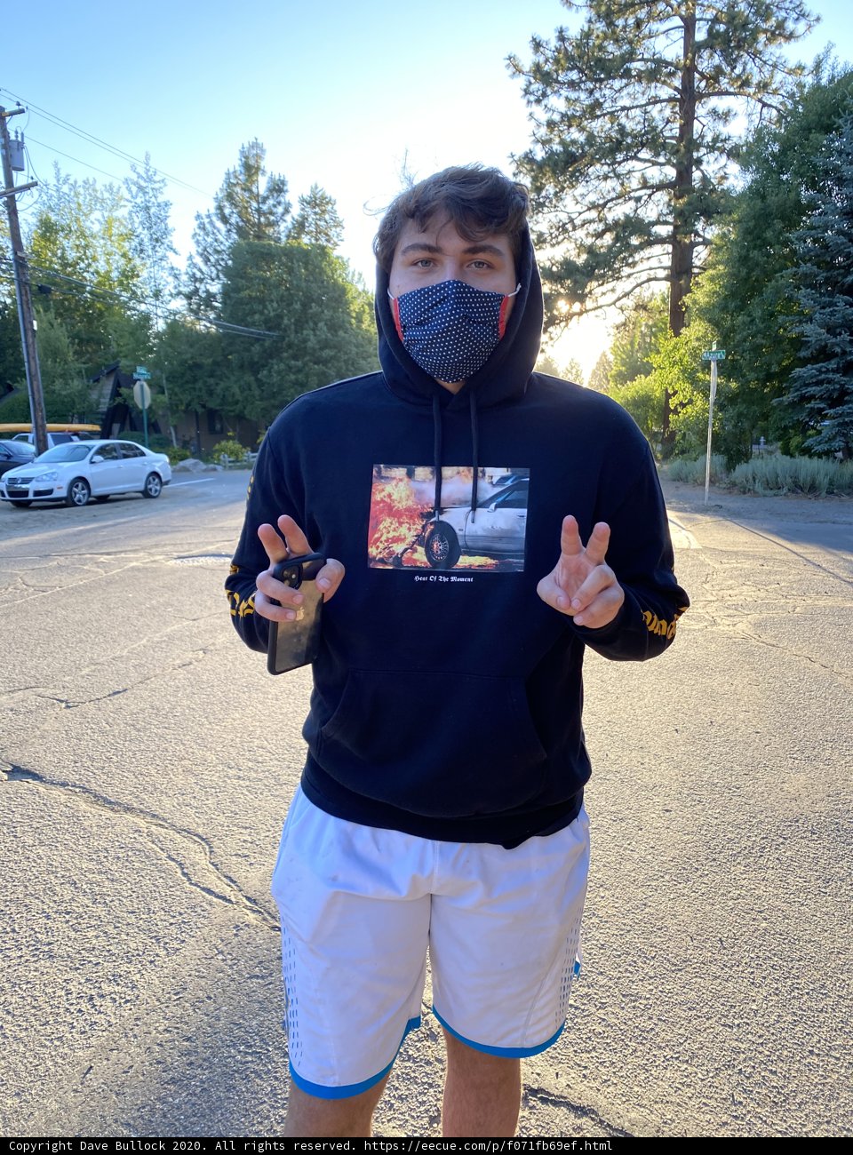 Masked and Hooded in the City