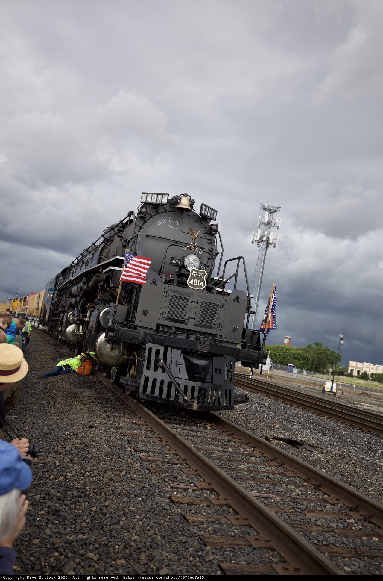 Union Pacific Big Boy 4014 Steam Locomotive Display