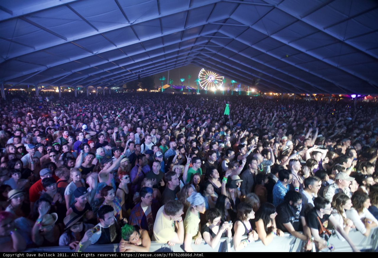 Coachella Crowd Goes Wild