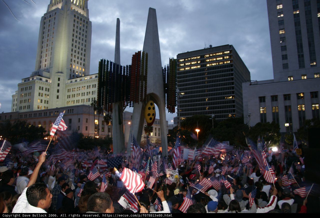 Patriotic Protest in Metropolis