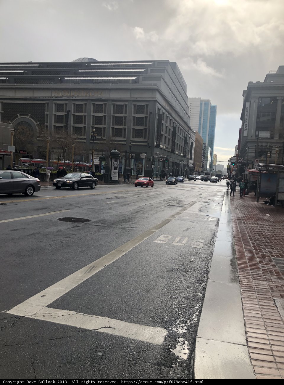 Bustling City Intersection