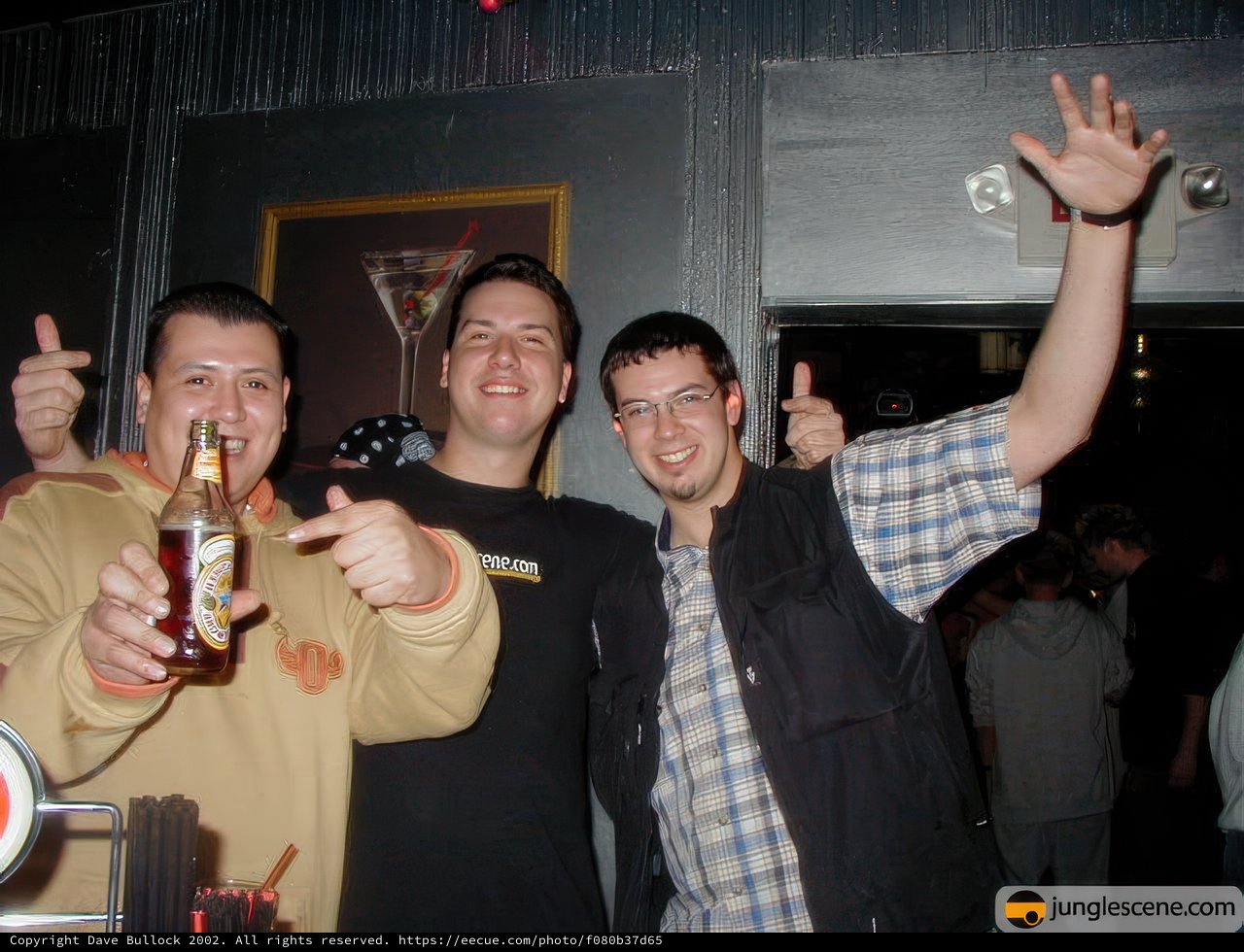 The Three Amigos with their Beers