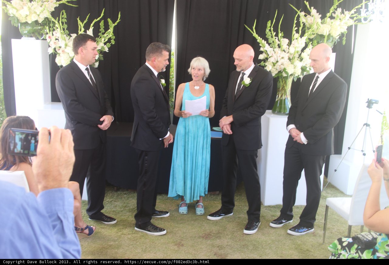 A Formal Wedding in Palm Springs