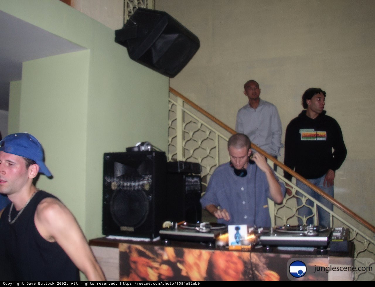 DJ Performance at Staircase Party