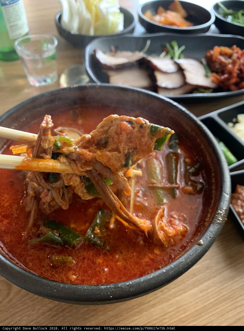 Savory Soup with Chopsticks