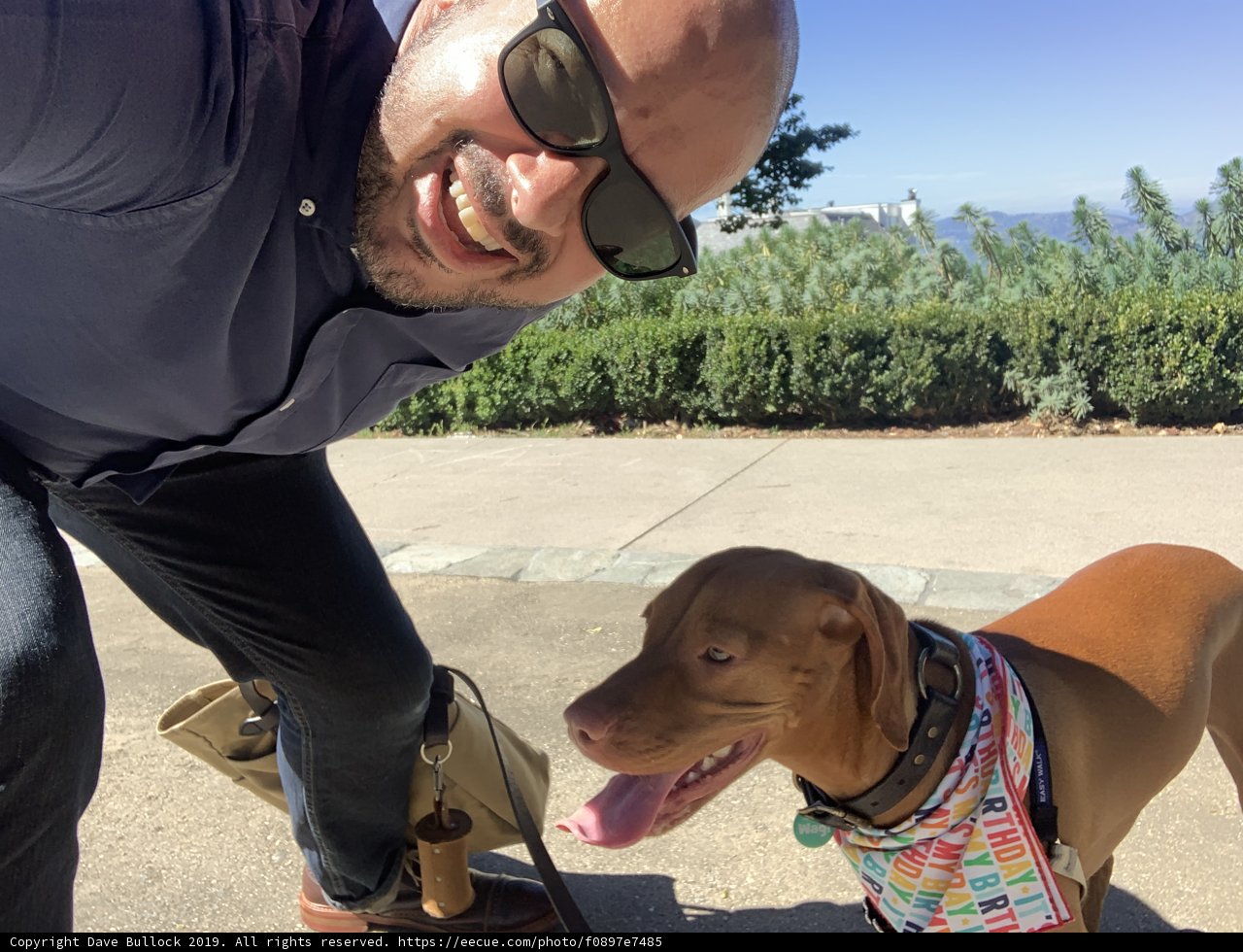 Selfie with my furry best friend