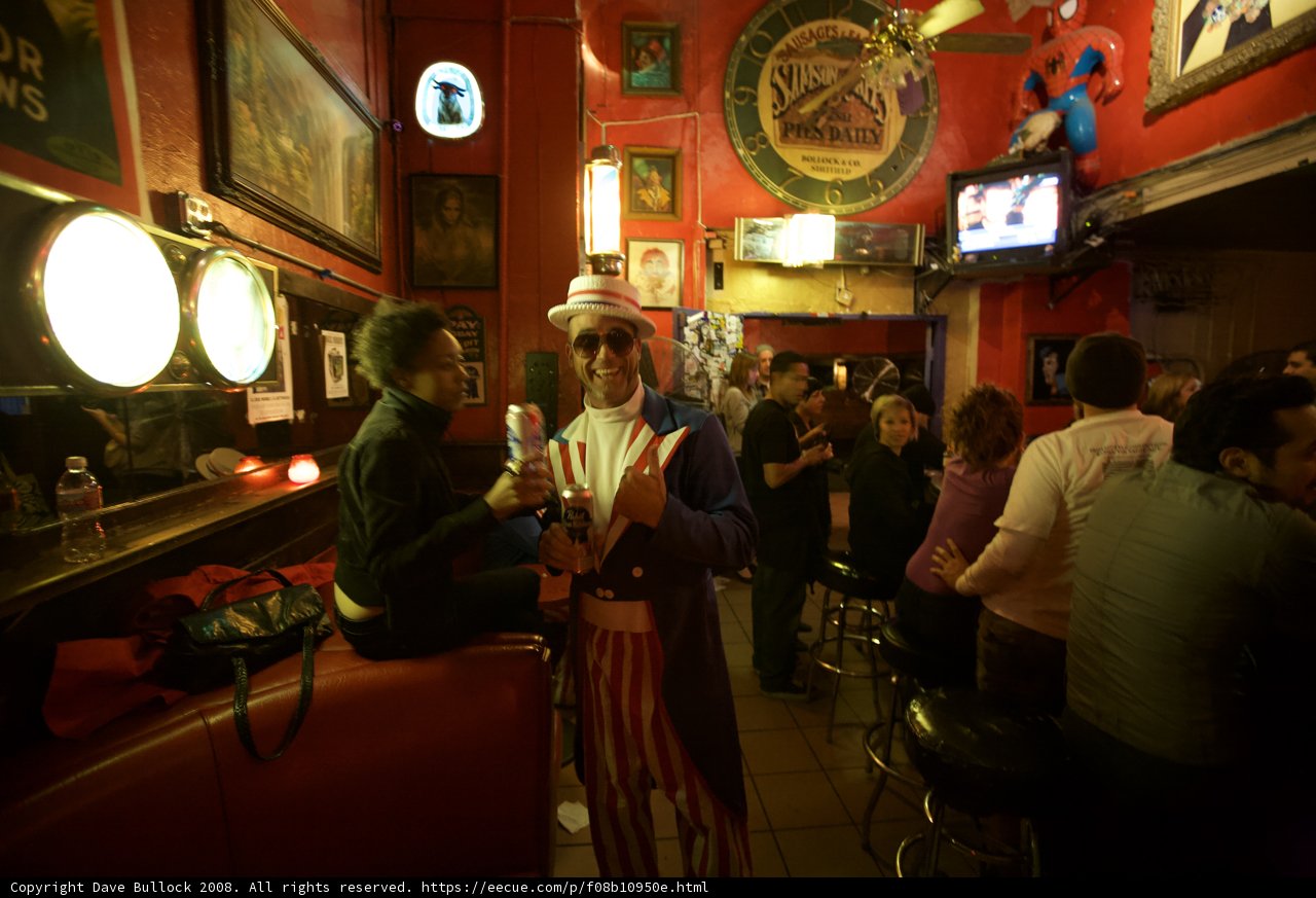Election Day Celebration in Local Pub