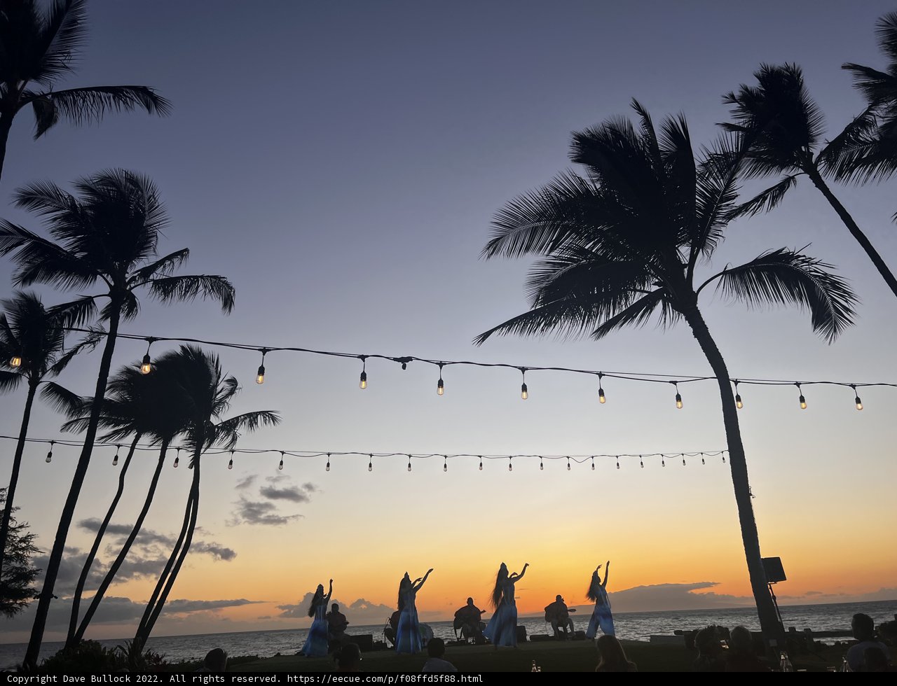Sunset Dance Party in Maui