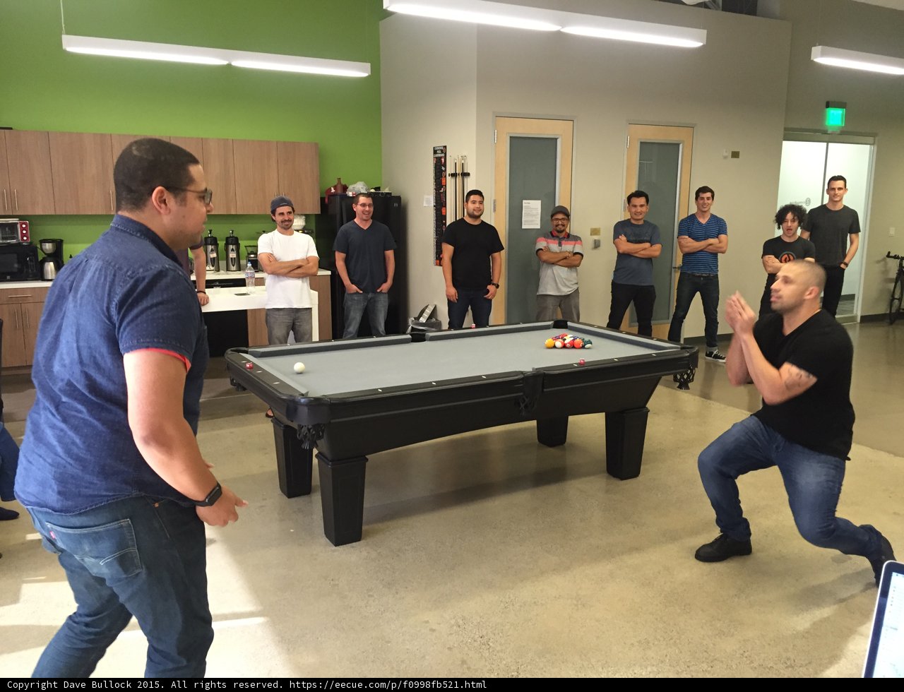 Game on: A Friendly Match of Billiards