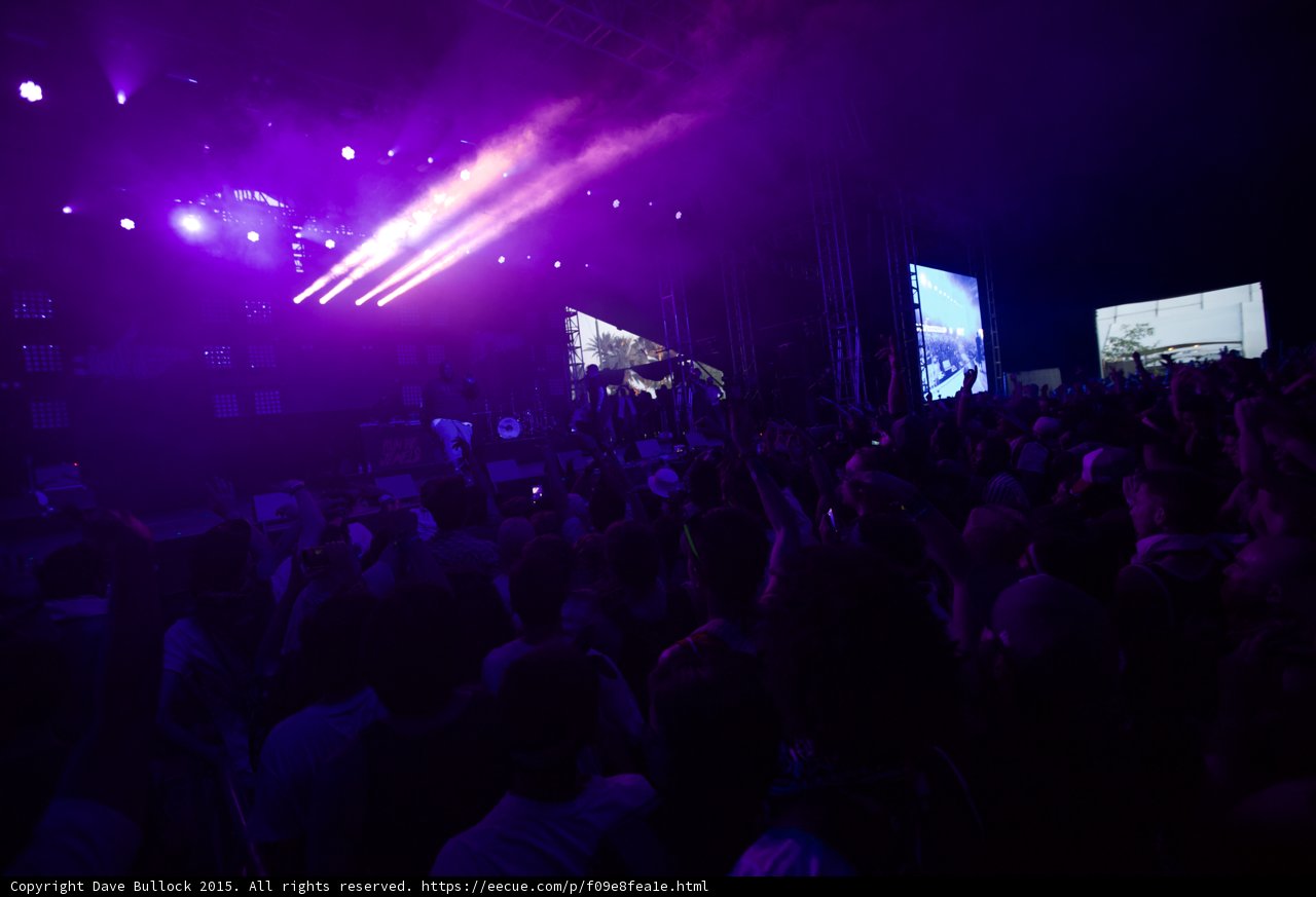 Crowd Phones Spotlights