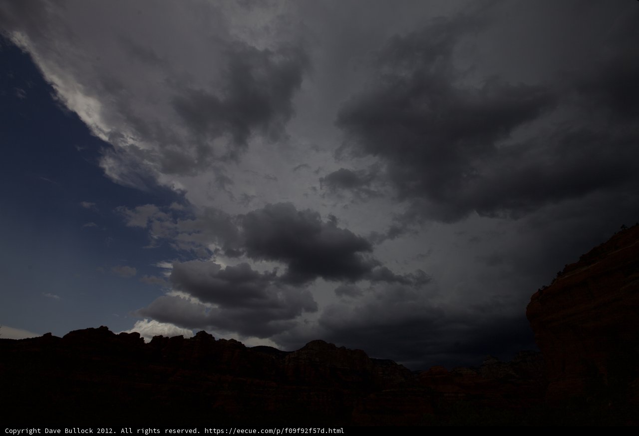 Tempestuous Skies over Red Rock Canyon