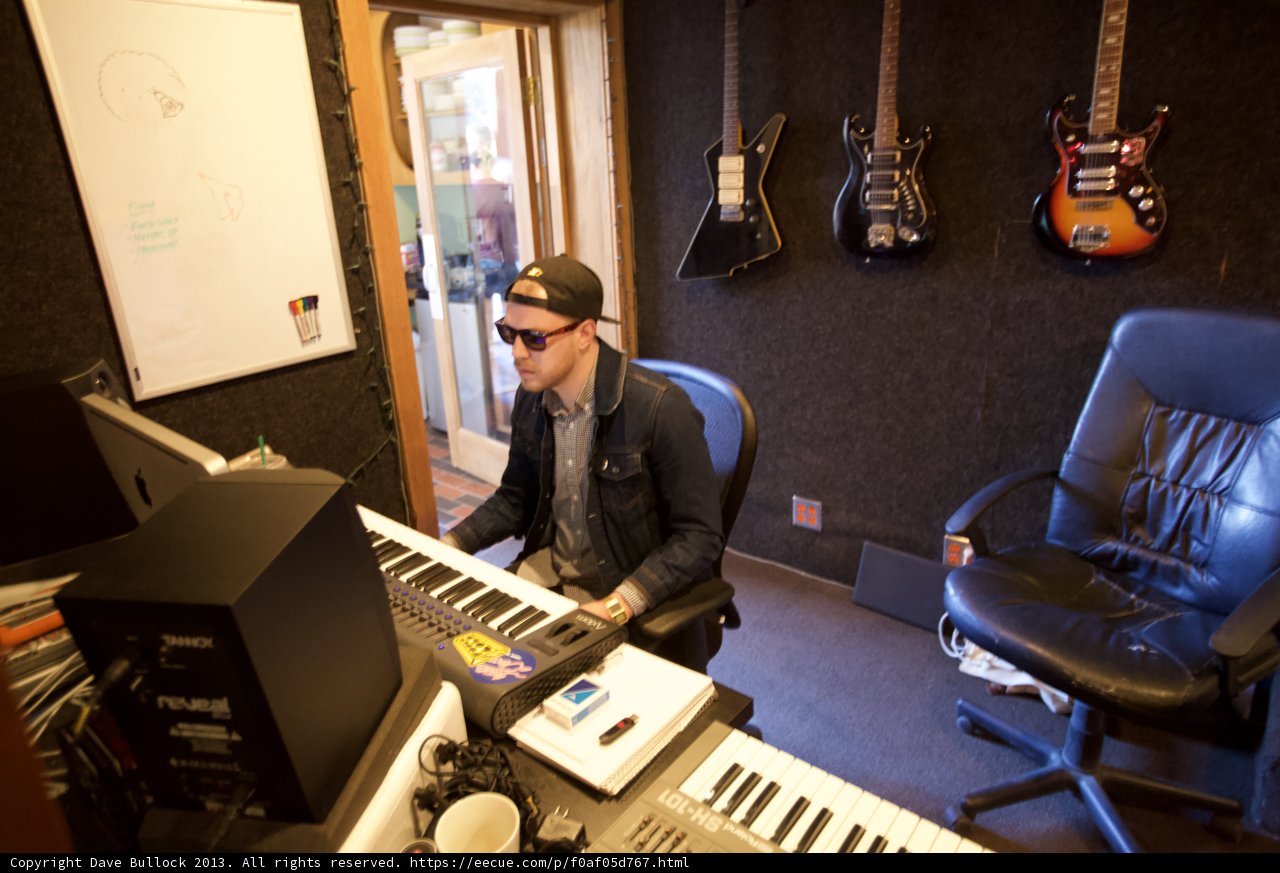 In the Recording Studio with a Musical Genius