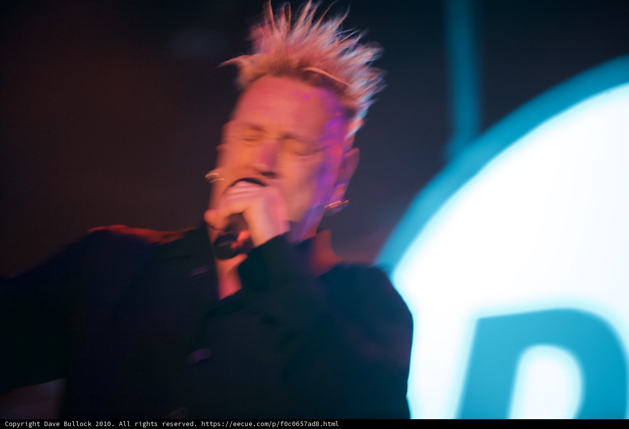 Mohawk Man Rocks the Mic