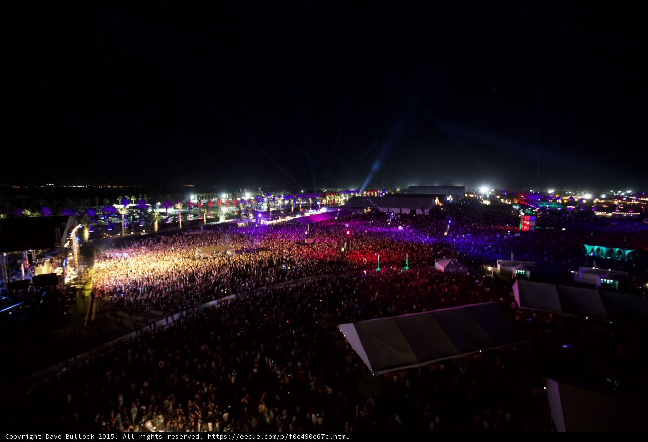Nighttime Revelry at Coachella
