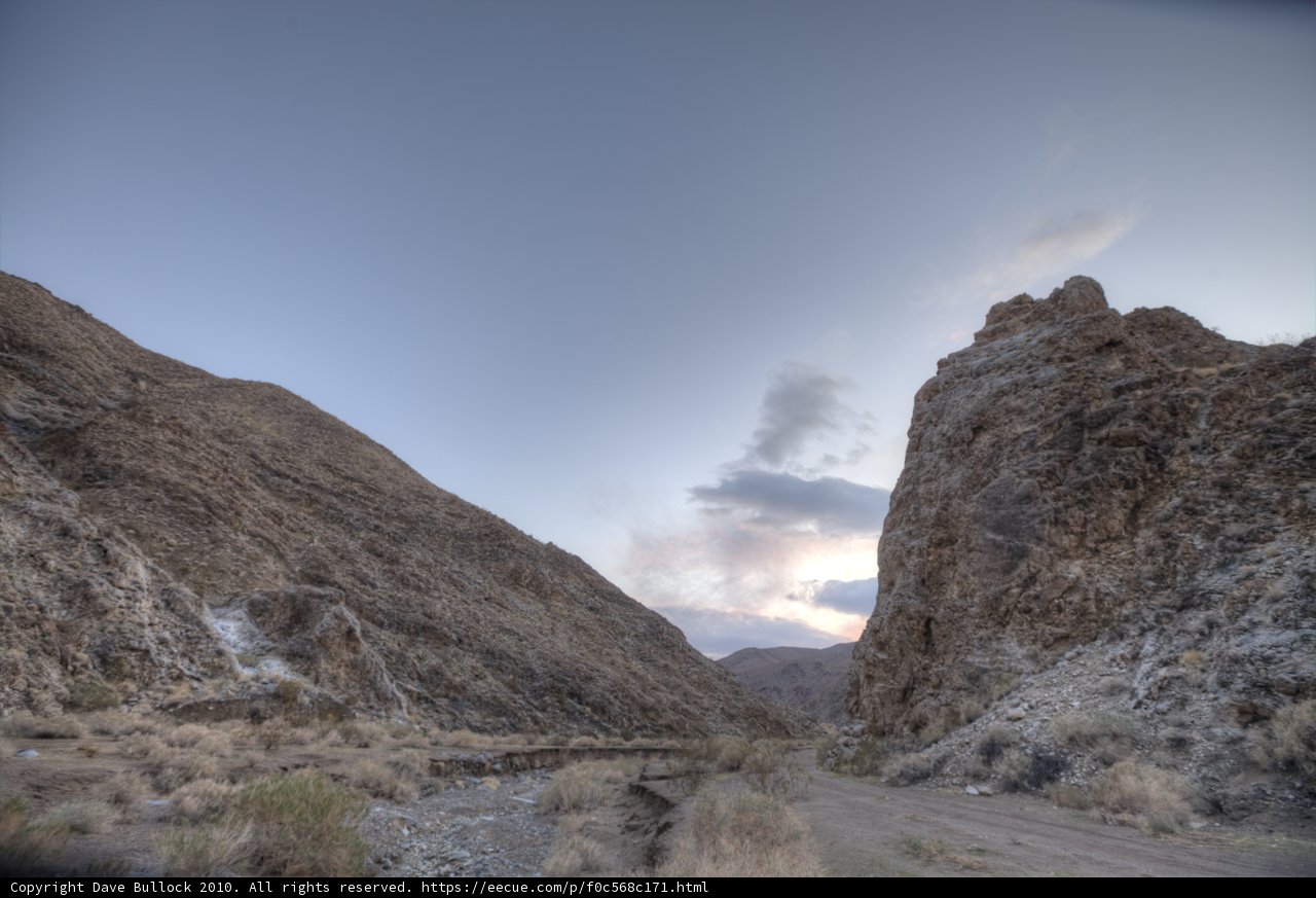 Scenic Drive through Mountain Valleys