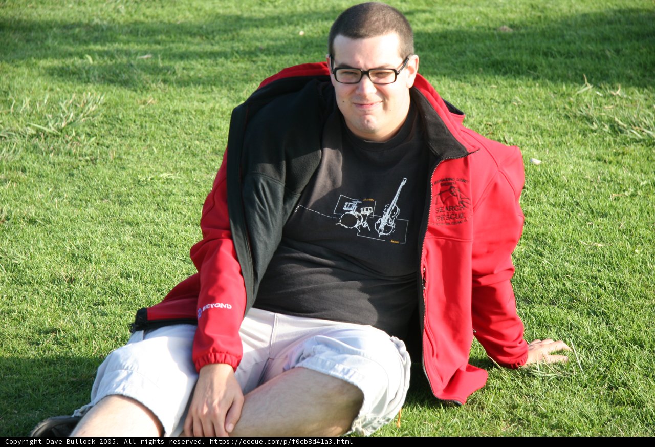 Sitting on the Grass
