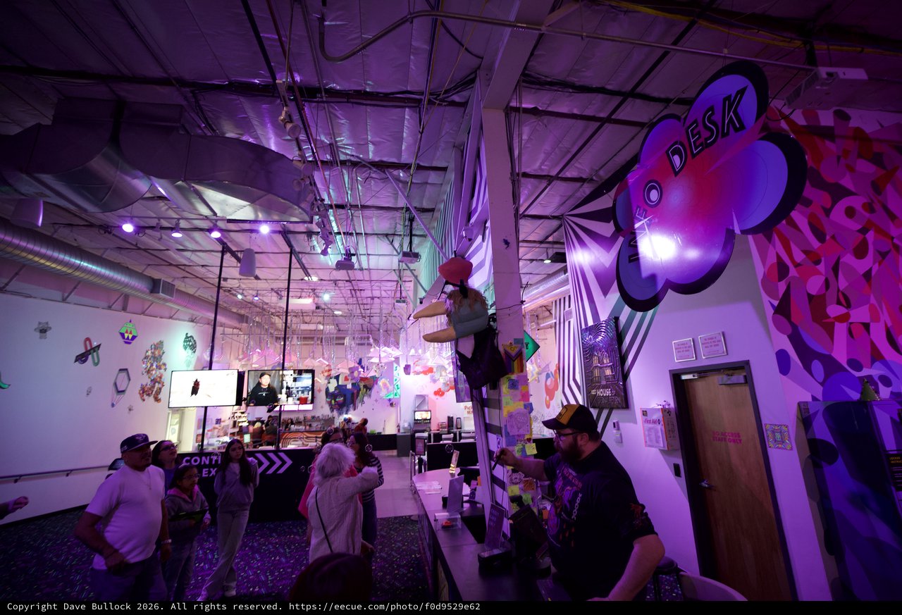 Interactive Art Installation at Contemporary Gallery Space