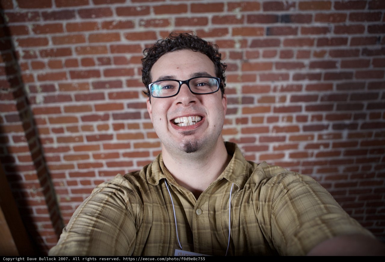 Selfie Time at the Brick Wall