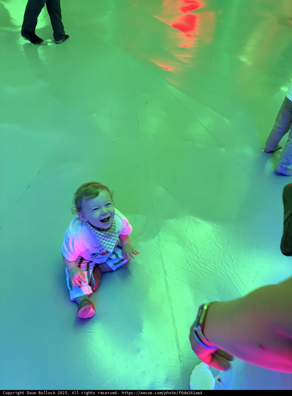 Joyful Moments in Neon