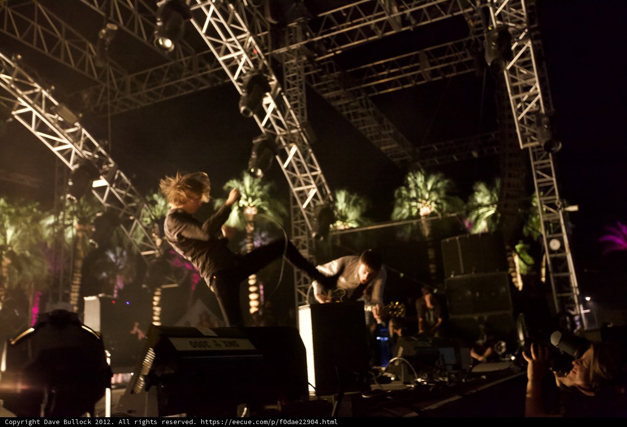 Rocking Out on Stage