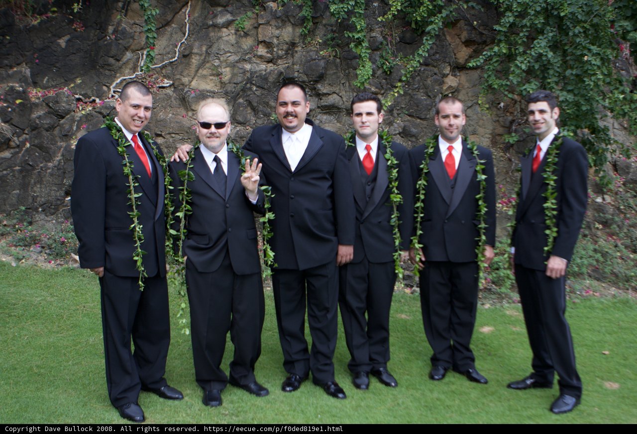 Formal Shot with Flower Arrangements