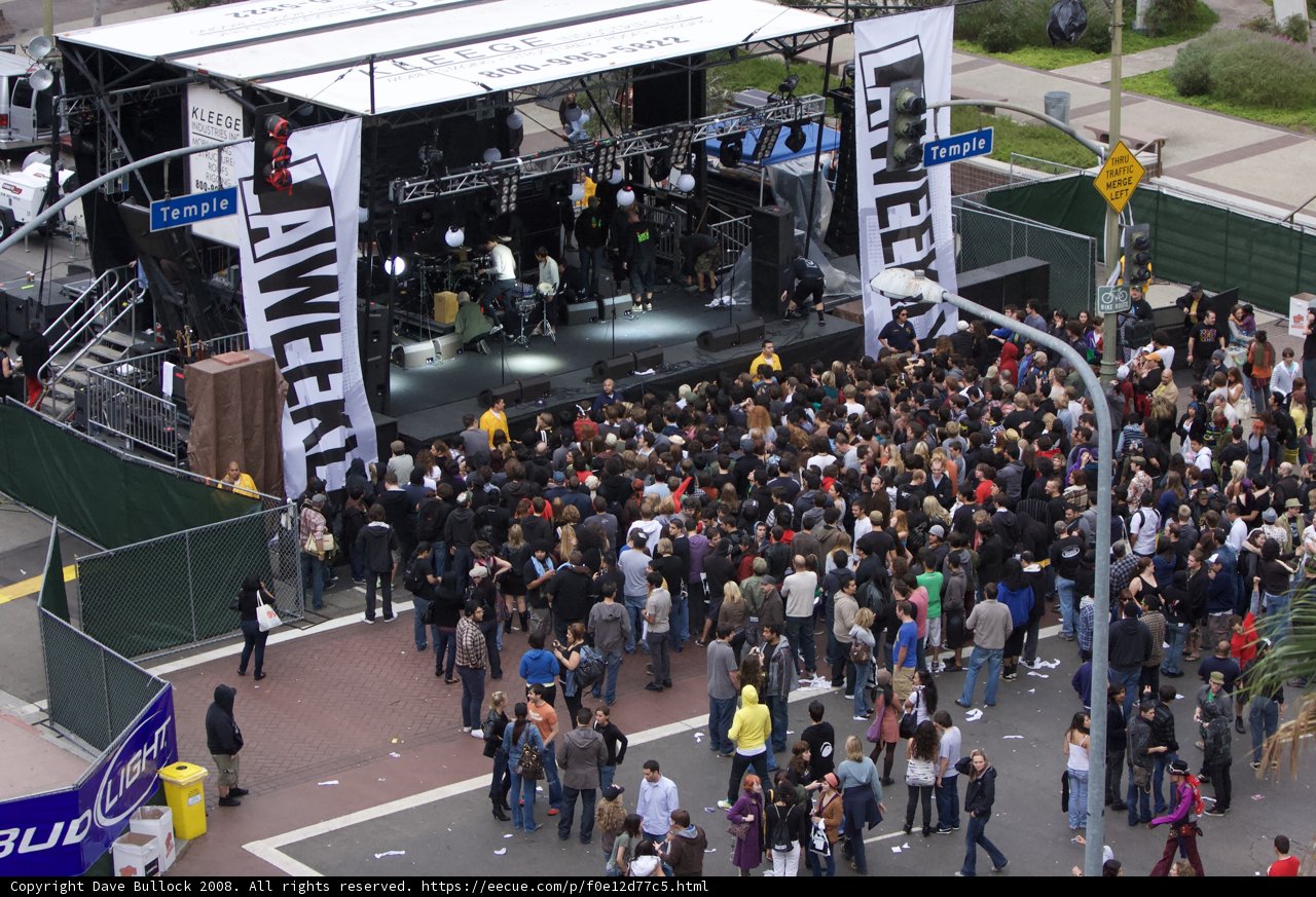 Street Concert Gathering