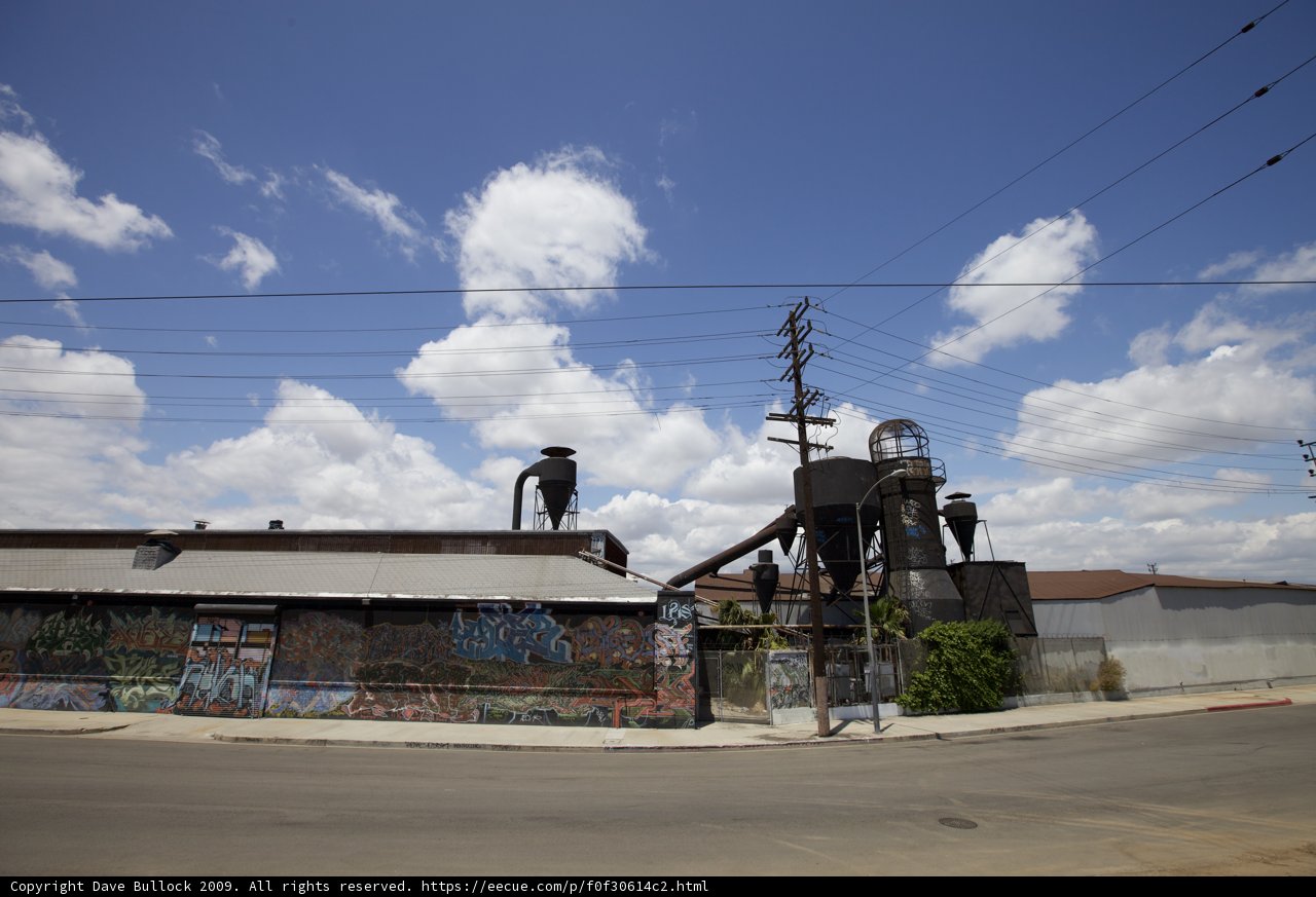 Graffiti on an Industrial Building