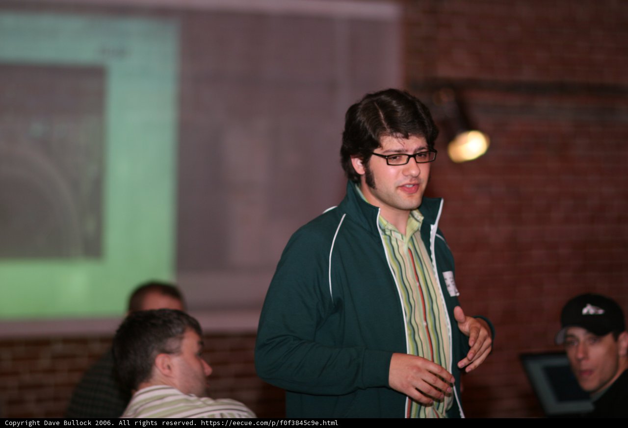 The Speaker in Glasses