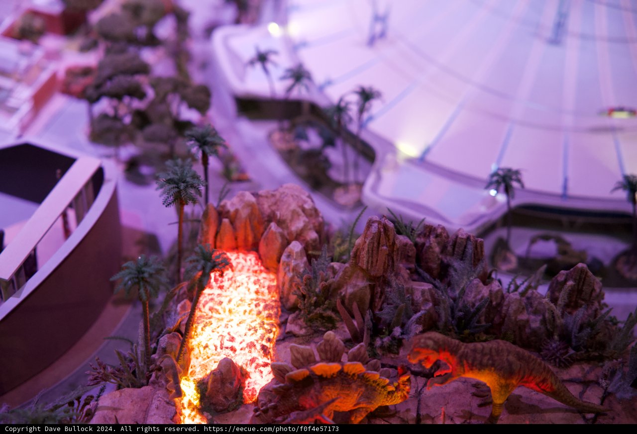 Primordial Encounter - Disney Museum Display