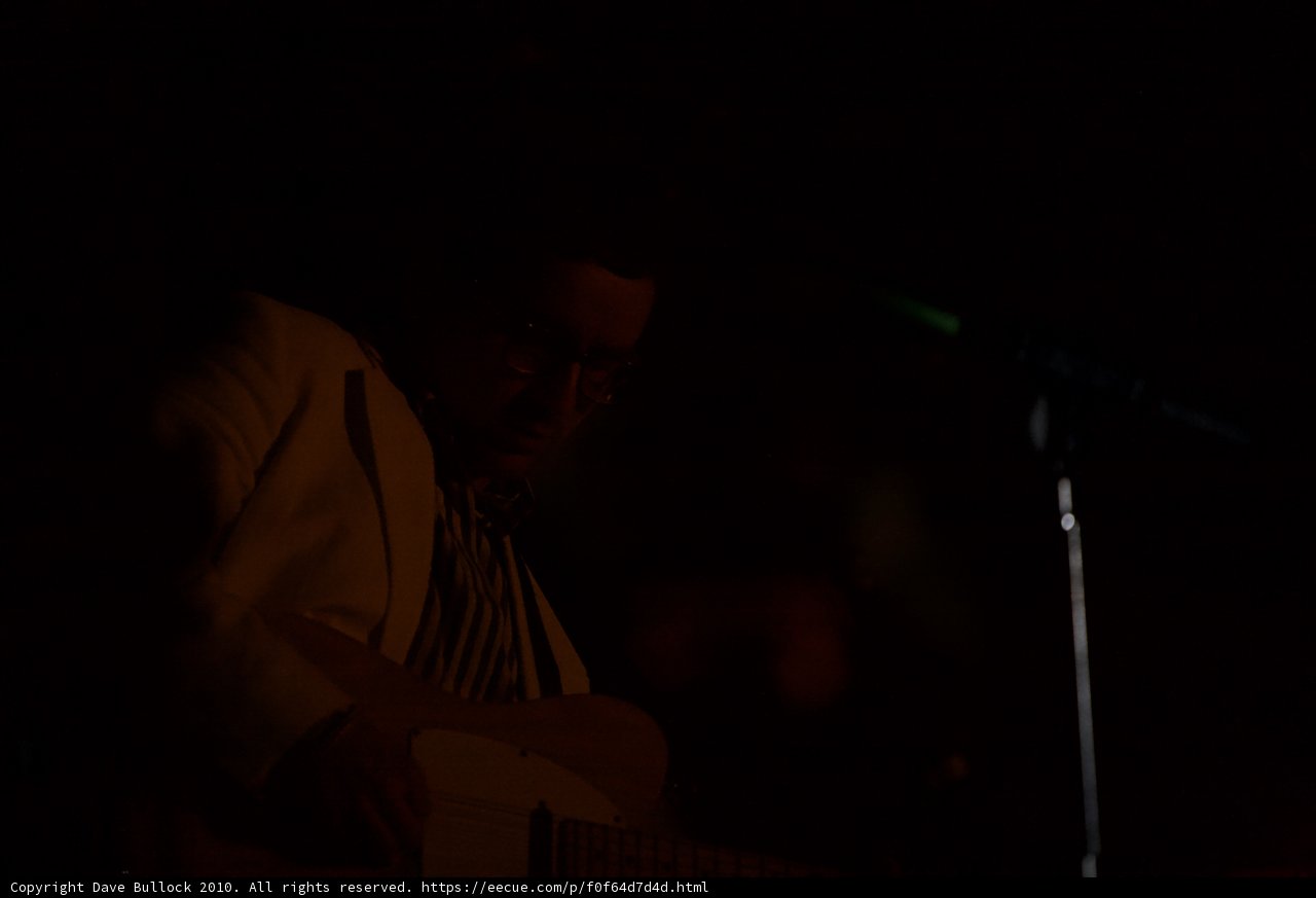 The Suited Guitarist Shredding at Coachella