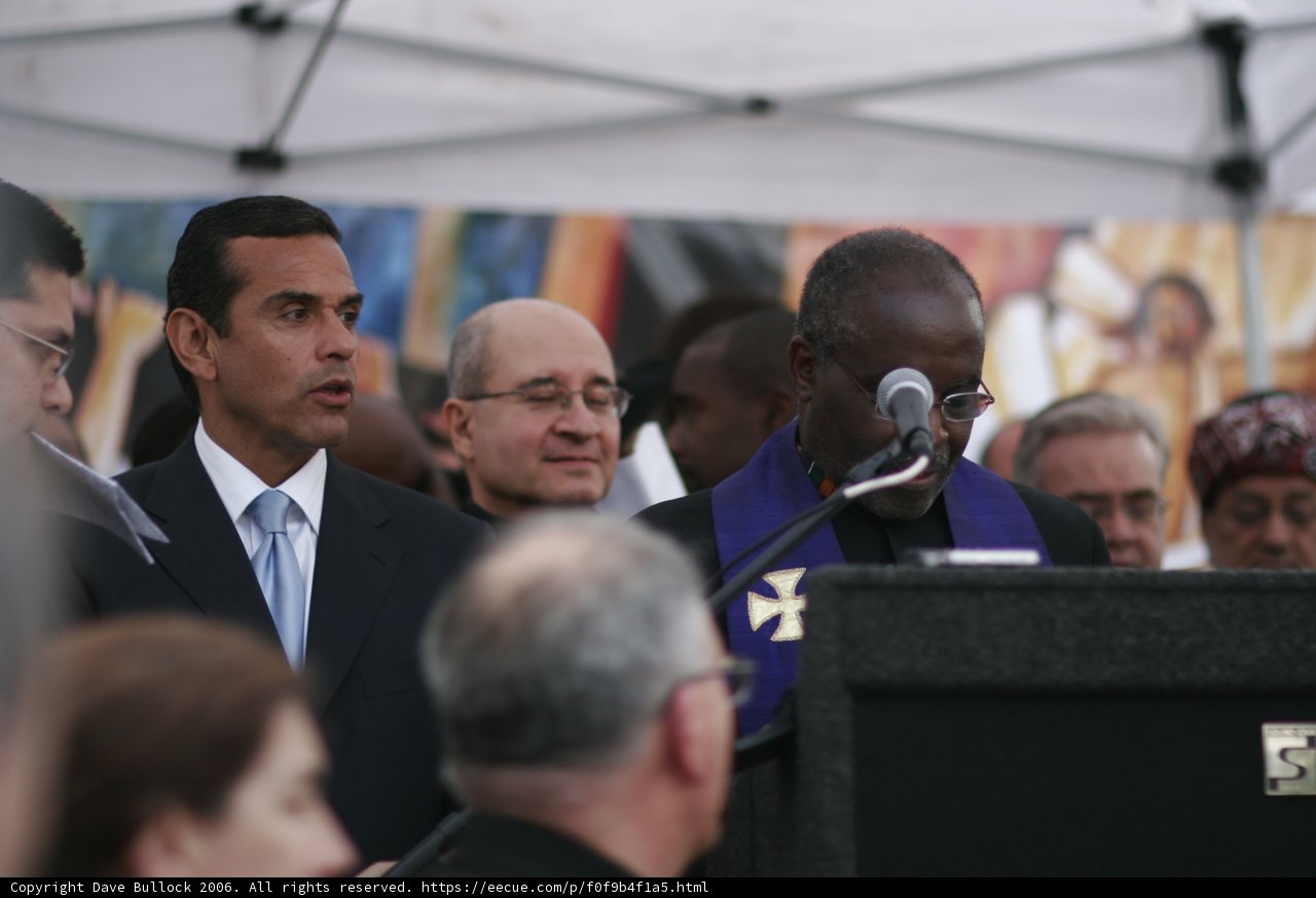 Press Conference with Nick Cave and Antonio Villaraigosa