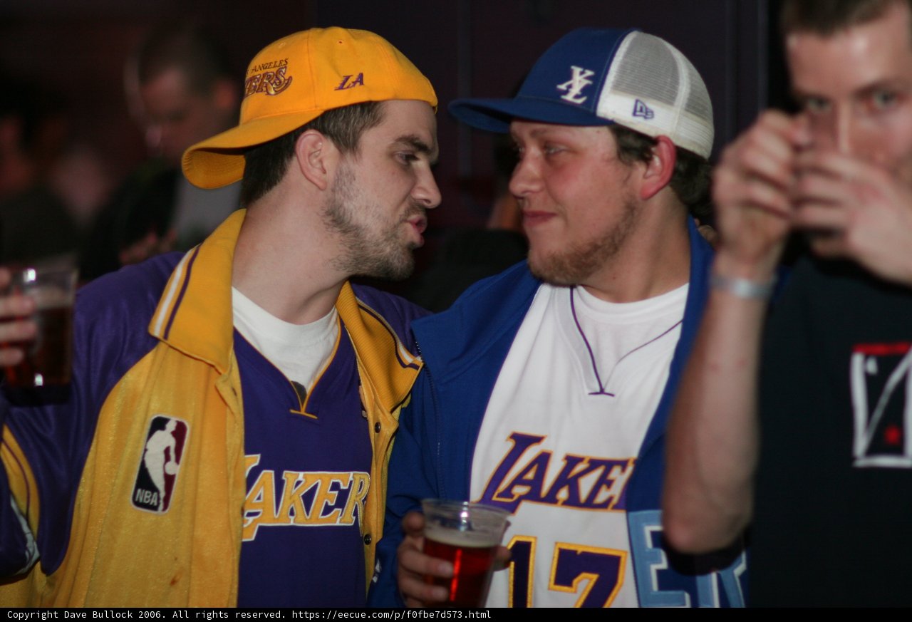Lakers Fans in Conversation