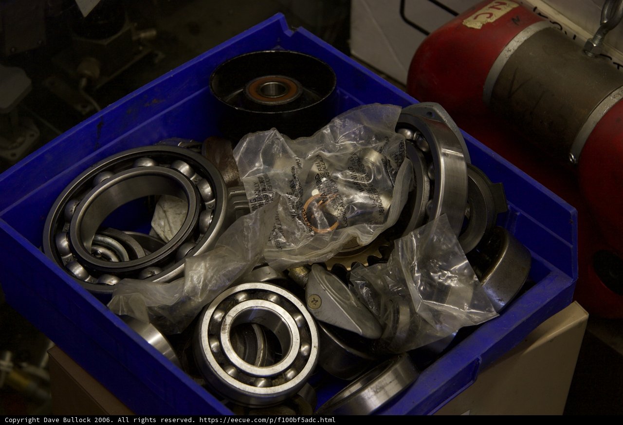 Blue Box of Bearings