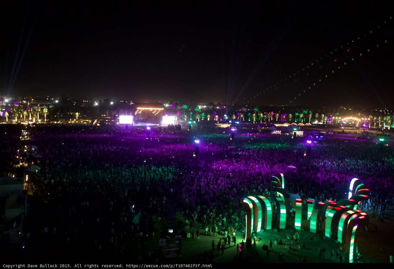 Electrifying Nightlife at Coachella Music Festival