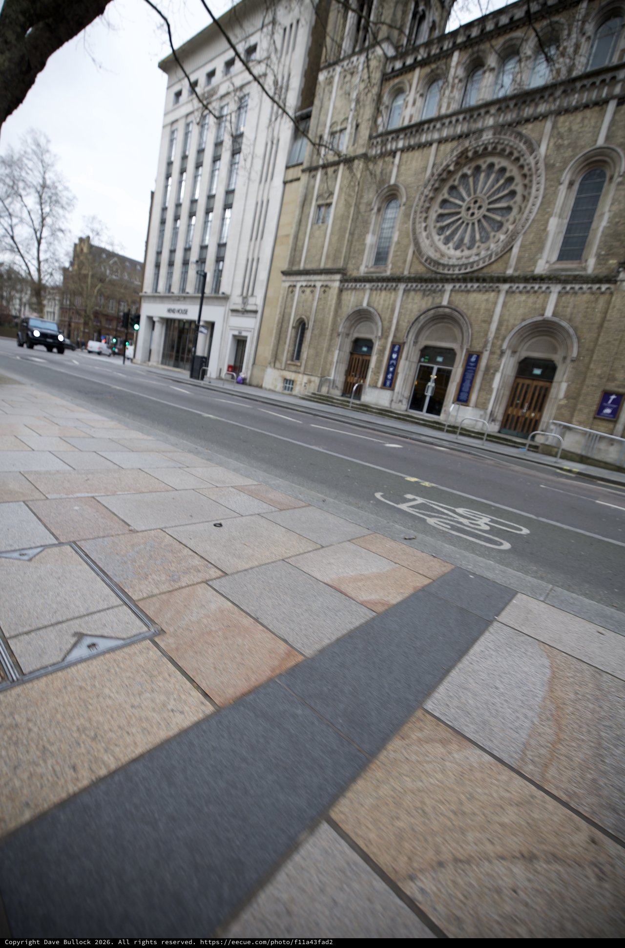 Gothic Church Architecture on London Street
