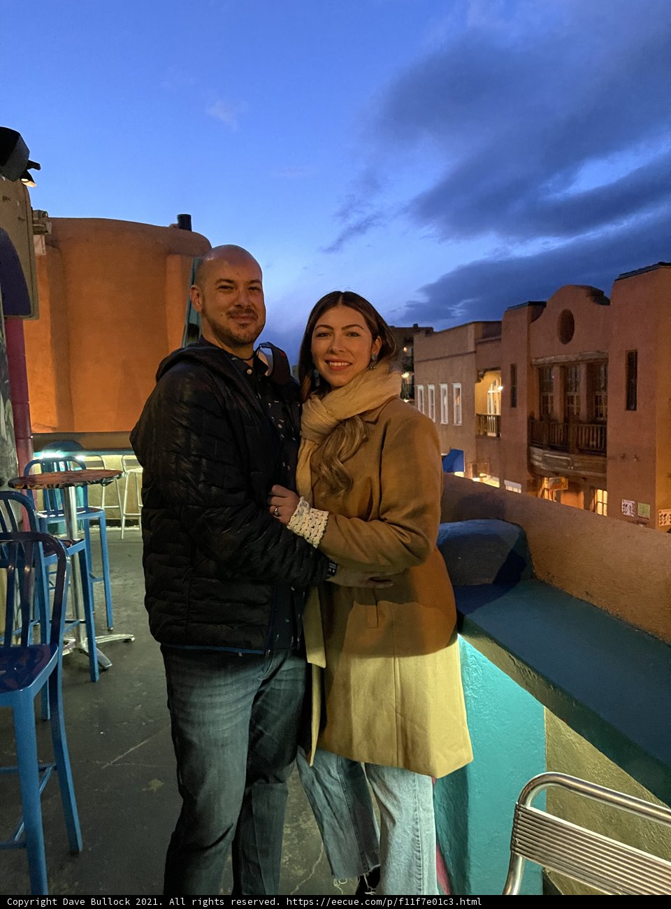 Dusk Romance in Santa Fe