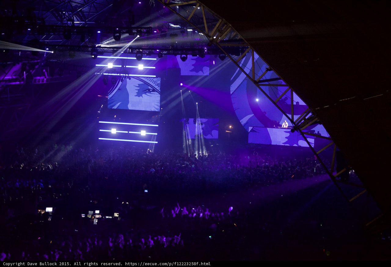 A Night of Purple Lights and Rock 'n' Roll