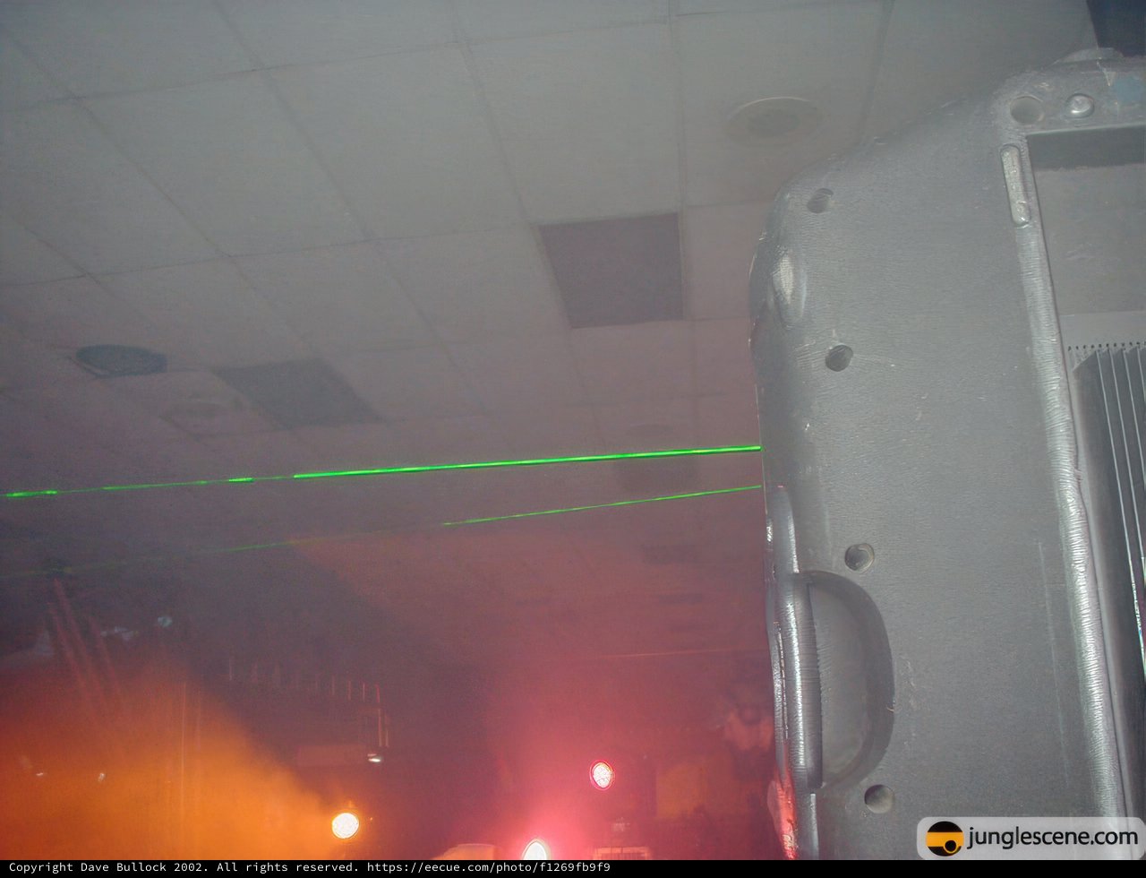 Green Laser Light Show