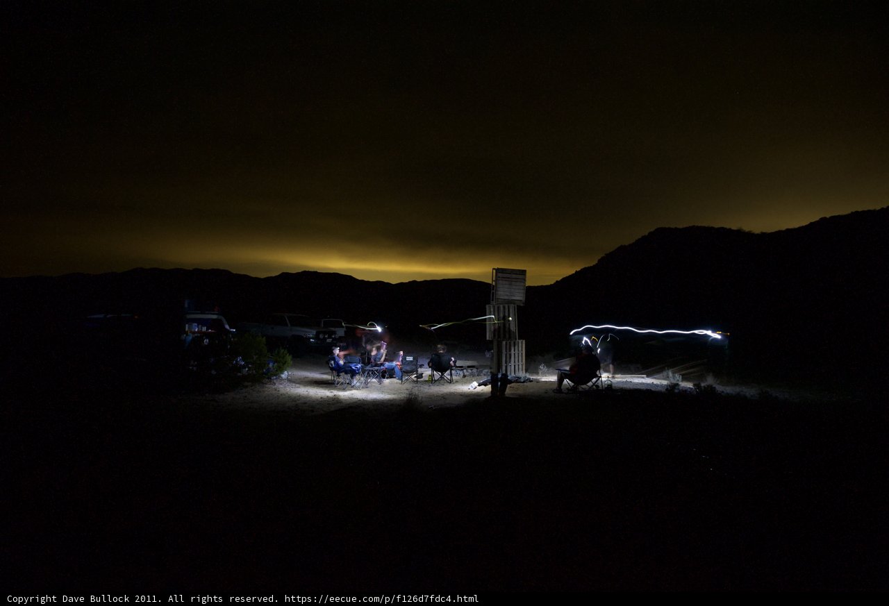 Spoke Wheels Under the Starry Night Sky