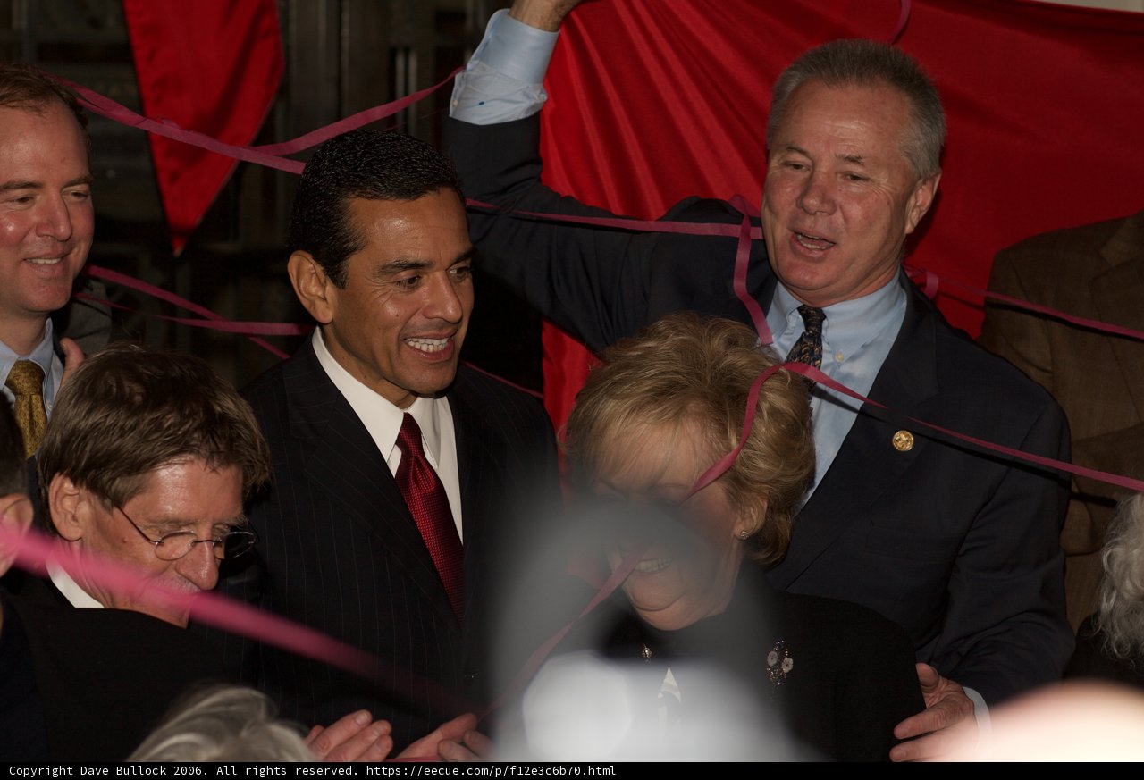 Ribbon Cutting Ceremony with Antonio Villaraigosa and Adam Schiff