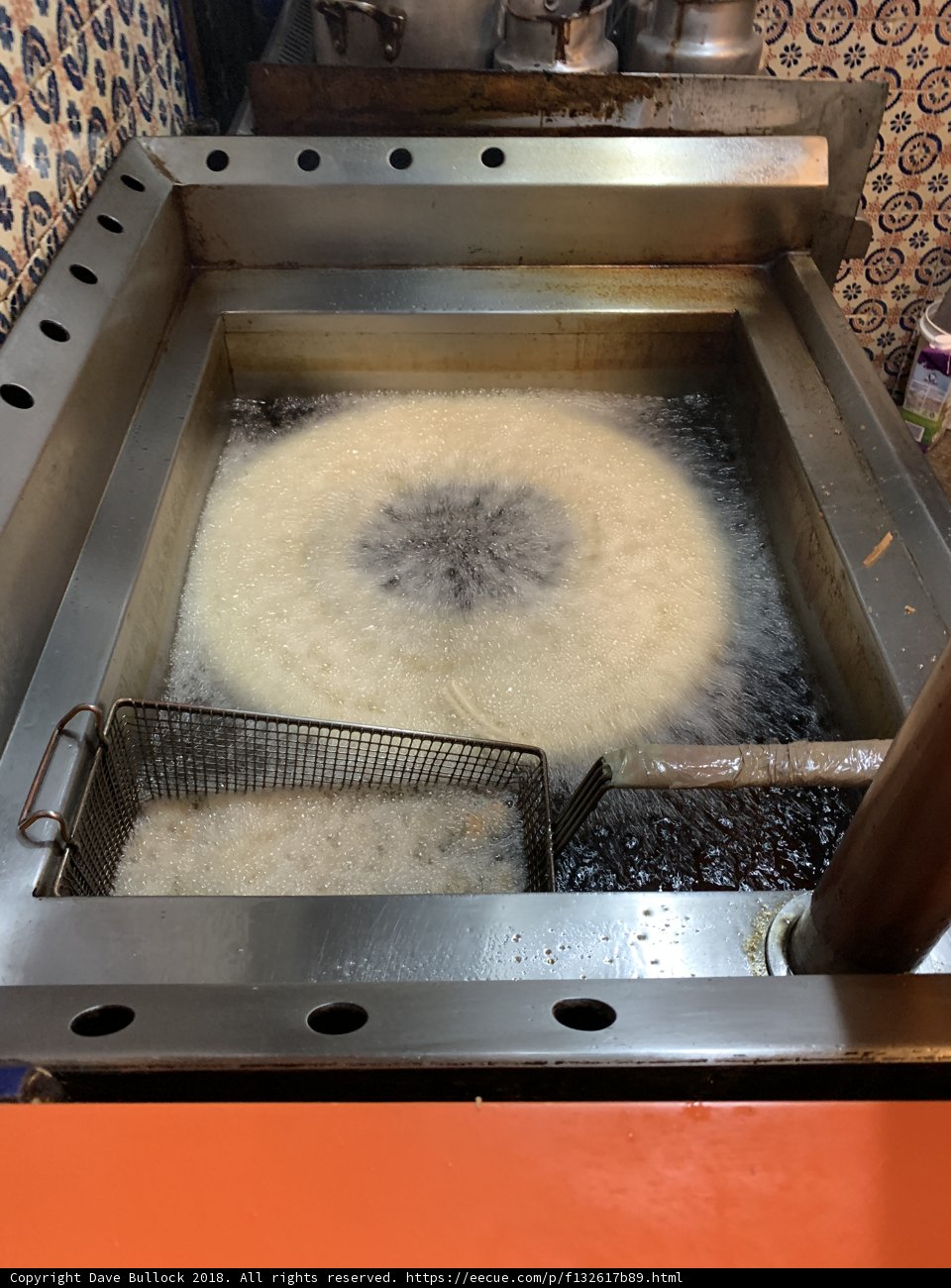 Metal Pan with Basket for Cooking