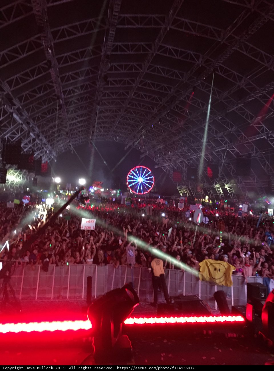 Red Hot Crowd at Outdoor Concert