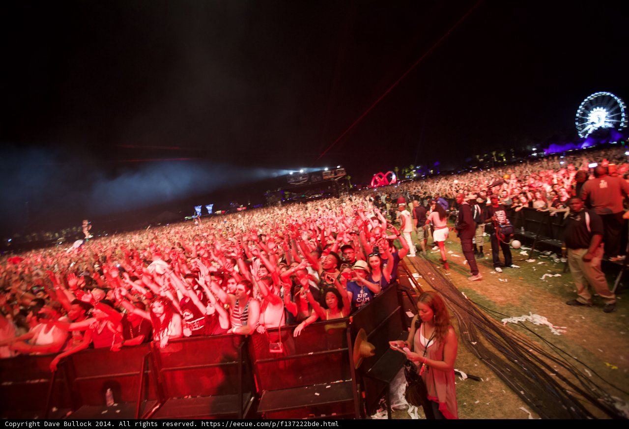 Coachella Crowd Goes Wild