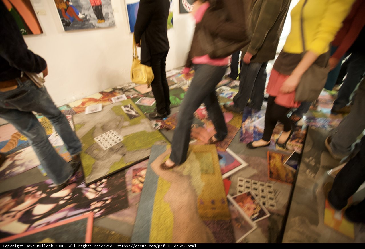 Artwalk Crowd