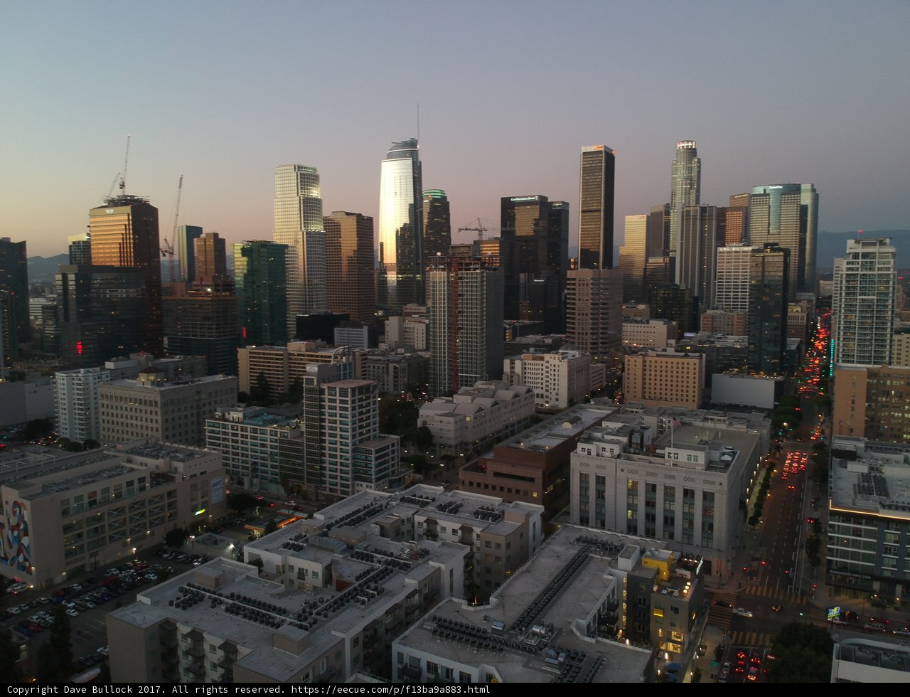 Overlooking the Vibrant LA Metropolis