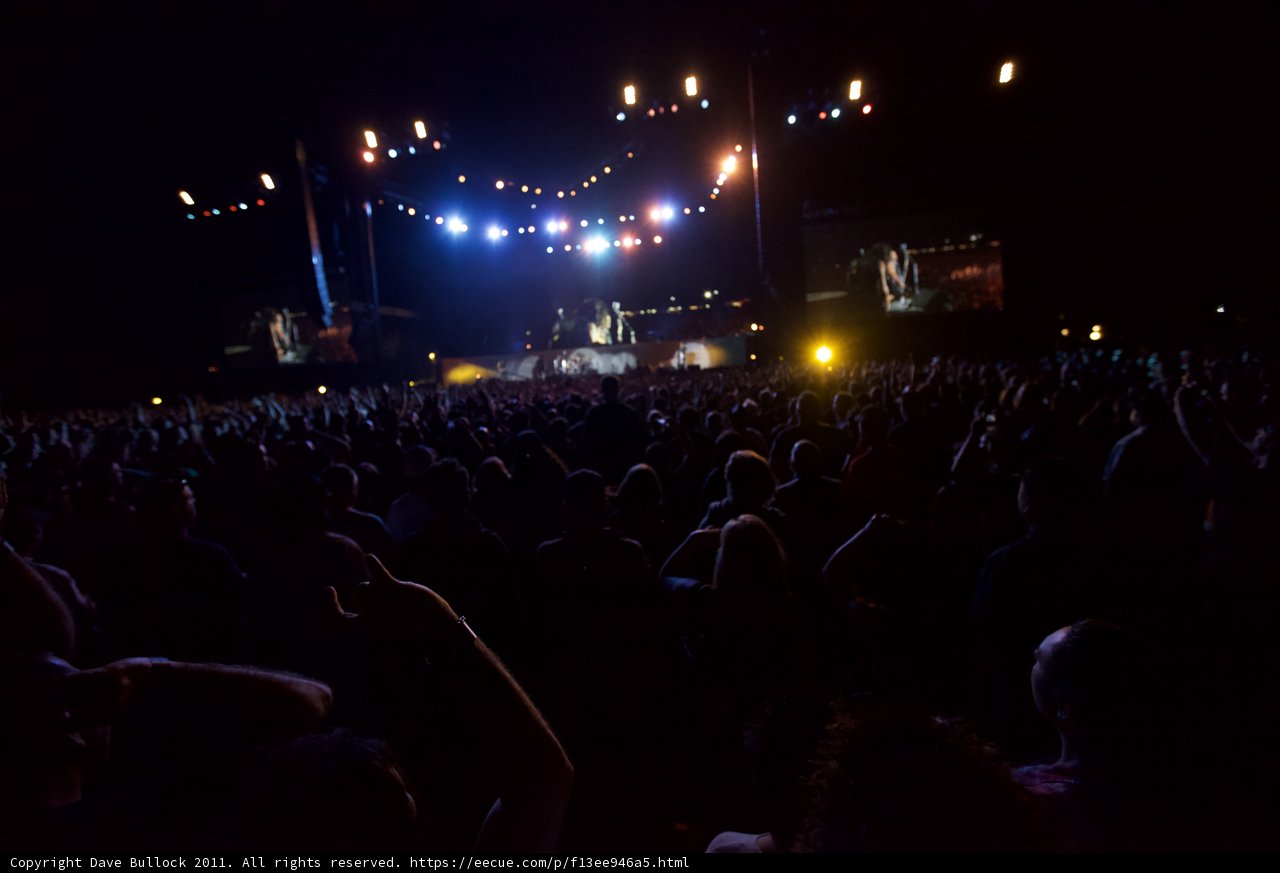 The Epic Night of Rock: A Crowd in the Spotlight