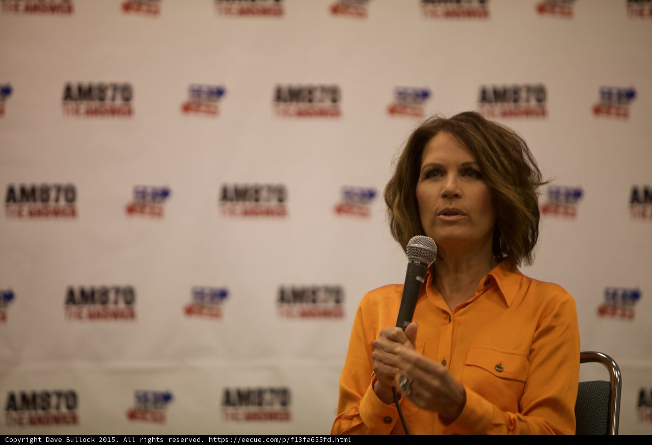 Michele Bachmann Addresses Crowds at Politicon